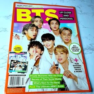 BTS Up Close & Personal Magazine music spotlight collectors edition army 2025